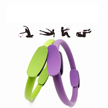 

Gym Yoga Fitness Magic Ring Women Workout Home Professional Training Muscle Pilates Circle Accessories Exercise Resistance