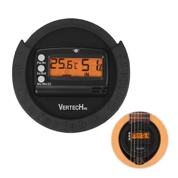 

SKY-80 Guitar Sound Hole Digital Hygrometer & Humidifier System Soundhole Cover Dia.80mm for EQ Acoustic Classic Guitars