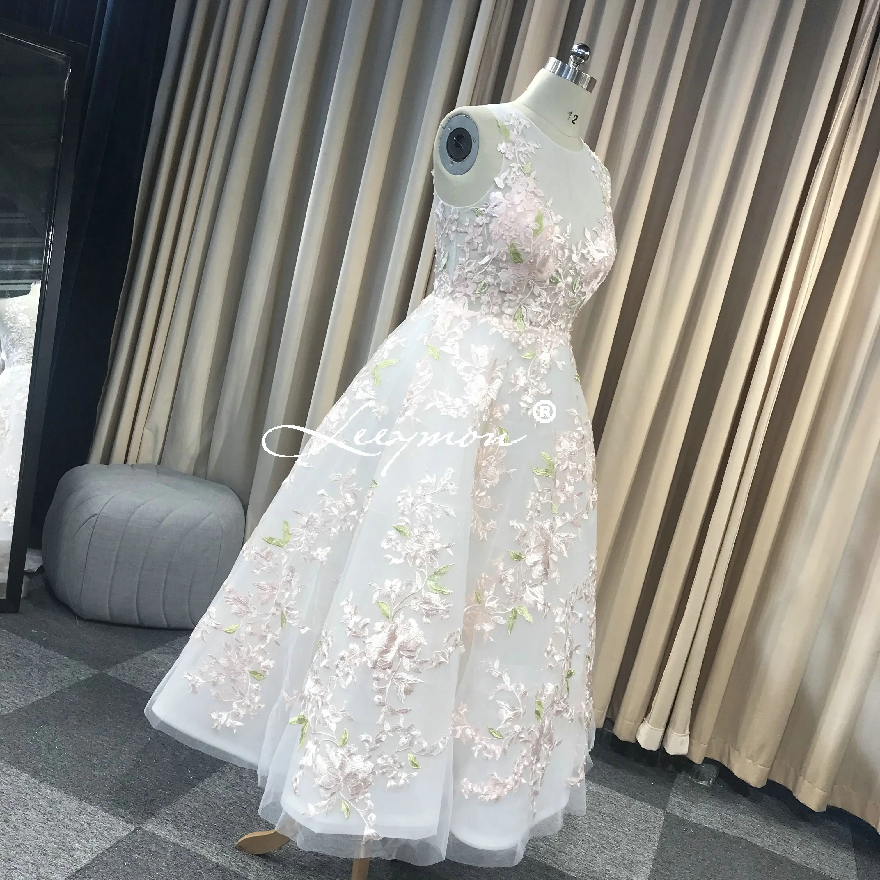 Leeymon платье для выпускного с аппликациями для вечеринки без рукавов vestido de festa длинное выпускное платье реальные фотографии