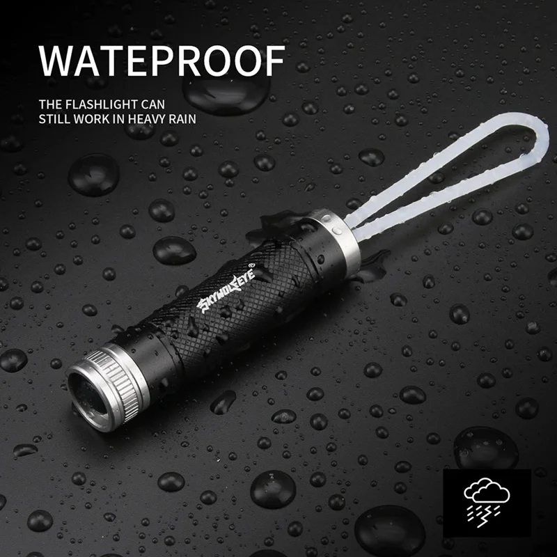 

Outdoor Lightweight Portable Flashlight Mini Flashlight Super Bright Bright Lighting Tool Backpack Keychain