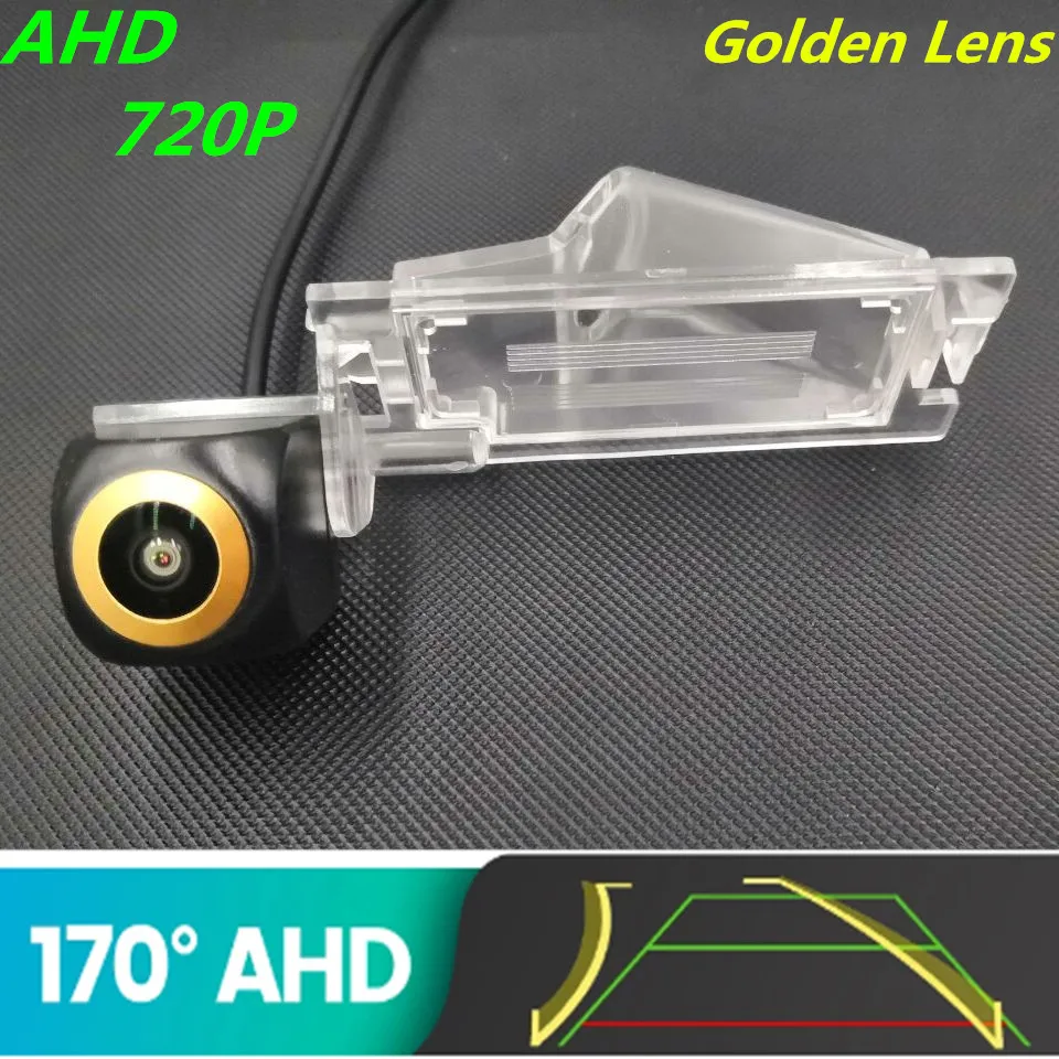 Ahd 720P Golden Lens Traiettoria Telecamera Per Retromarcia Per Dodge Calibre 2007-2015 Journey Grand Caravan Reverse Parking Monitor