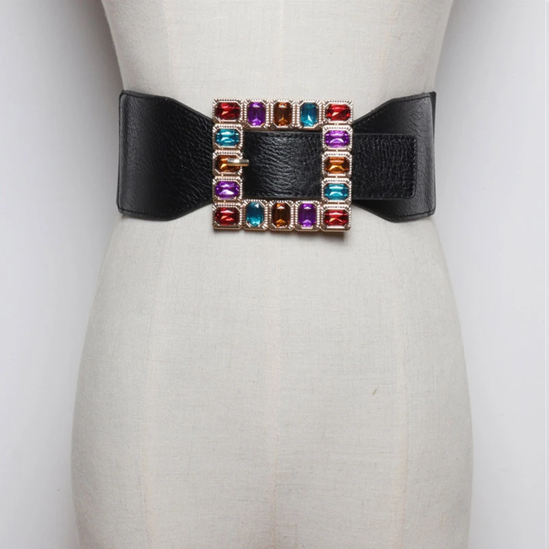 wide rhinestone belts for dresses