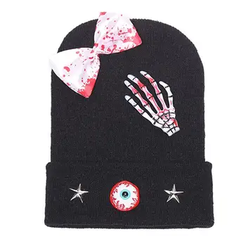 

1pc Halloween Style Hat Practical Durable Useful Hair Accessory Personality Cap Spoof Eye Design Cap for Festival Party