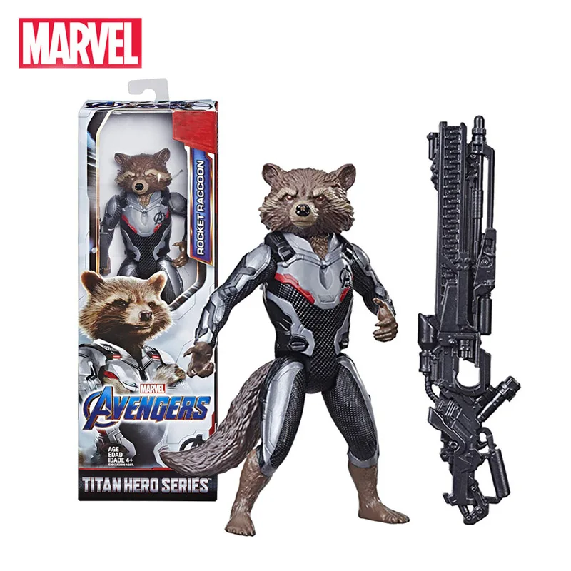 

Marvel Avengers Rocket Raccoon Endgame Titan Hero Series Action Figure Hot Toys E3917/E3308 Christmas New Year Gift for Kids