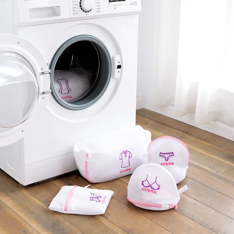 

Underwear Qing Laundry Protection Bags Net Pocket Bag Isolation Washing Machine Bra Knicker Protective Laundry Bag Laundry Stora
