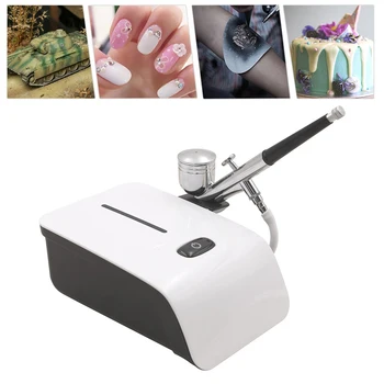 

Airbrush Makeup Kit Spray Gun Air Compressor Kit Art Painting Tattoo Manicure Cake Spray Model Air Brush Nail Makeup Tool