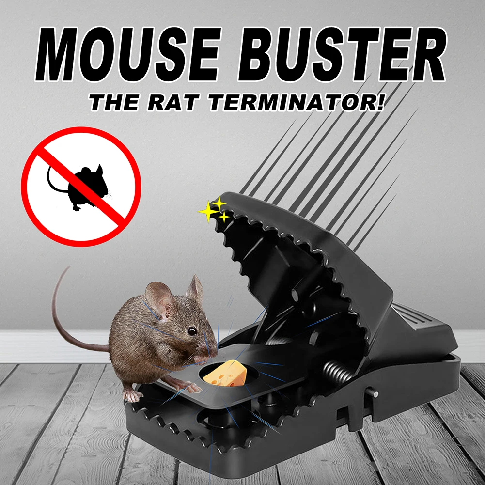6pcs Mousetrap Rat Catching Mice Mouse Traps Safe Firm Reusable Mouse Rodent Pest Control High