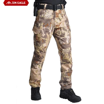

Military Camo Pants Men Loose Cotton Army Trousers Casual Hip Hop Cargo Camouflage Pants Men