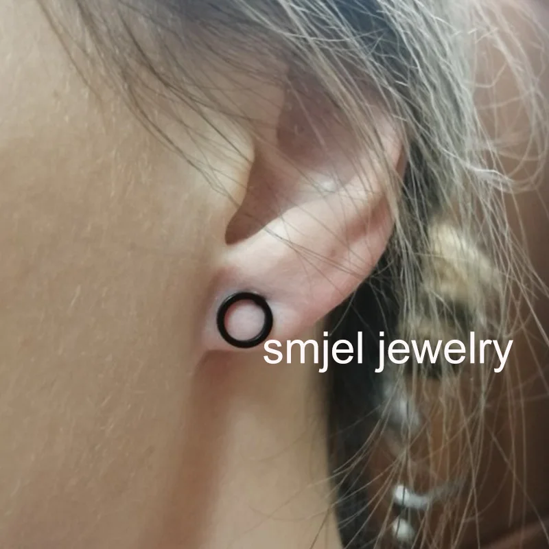 Minimalist Hollow Small Round Earrings for Women Hiphop Stainless Steel Black Circle Earings Ear Studs For Friend Boyfriend Gift H6103262421de434d84d0272f1c959f53k