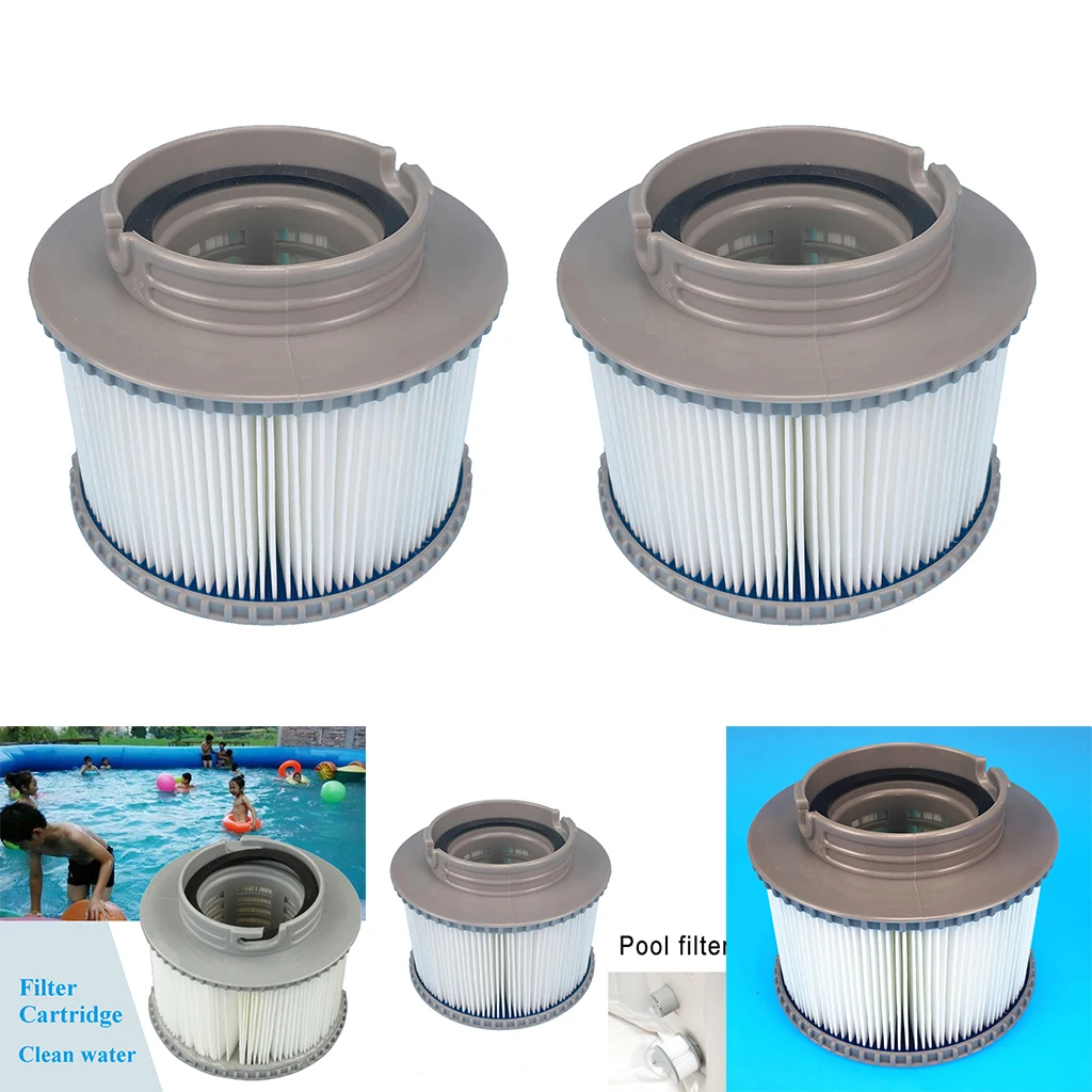 2x Filter Cartridges Strainer for Hot Tub Spas Swimming Pool for MSPA FD2089