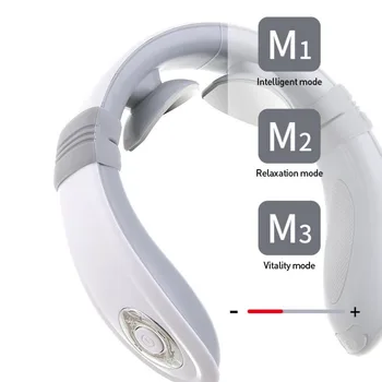 

Cervical Vertebra Massager Low Frequency Magnetic Therapy Electric Pulse Neck Comfortable Massager Instrument 1PC