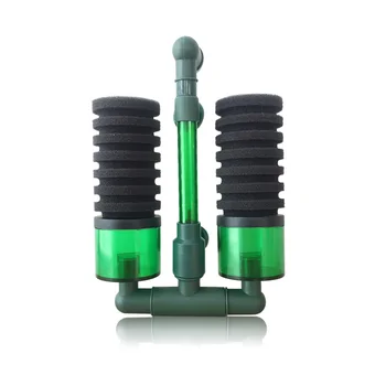 

QANVEE 1 piece bio-sponge fiter water fairy super biochemical sponge filter filter material fish tank double head sponge filter