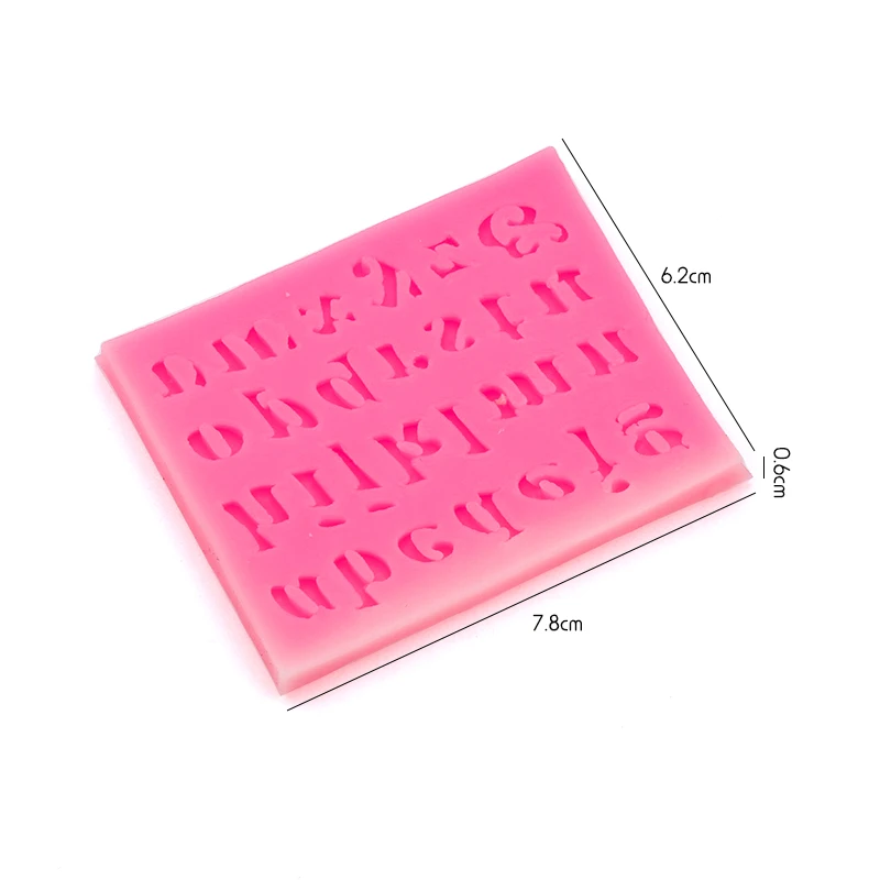 DIY алфавит и номер силиконовые формы для помадки, пирога, печенья, формы для выпечки, кухонные аксессуары