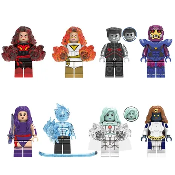 

DISNEY Super Hero Phoenix Building Blocks Bricks MARVEL Anime Action Figures Toys for Boys Girls Children Christmas Gift 8Pcs