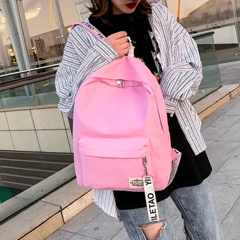 

2020 Backpack Female Brand Women's backpack Large Capacity School Bag for Girls Double Zipper Leisure Shoulder Bags рюкзак женск