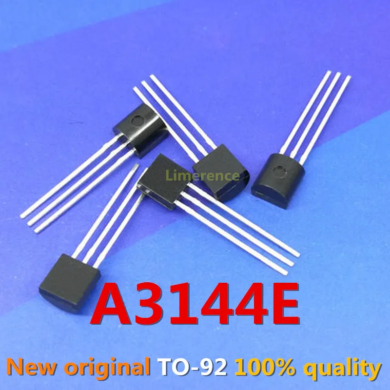 10PCS A3144E TO92 A3144 TO-92 3144 3144E Hall Effect Sensor new and ...