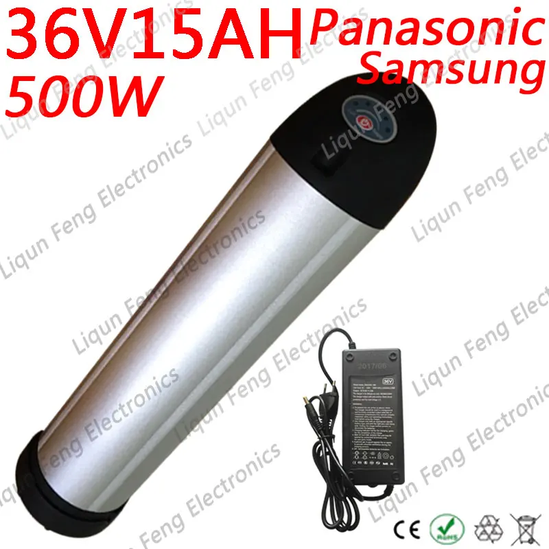 36V 250W 500W 750W электрический велосипед Батарея е-байка 36В 15AH Электрический 14.5AH литий