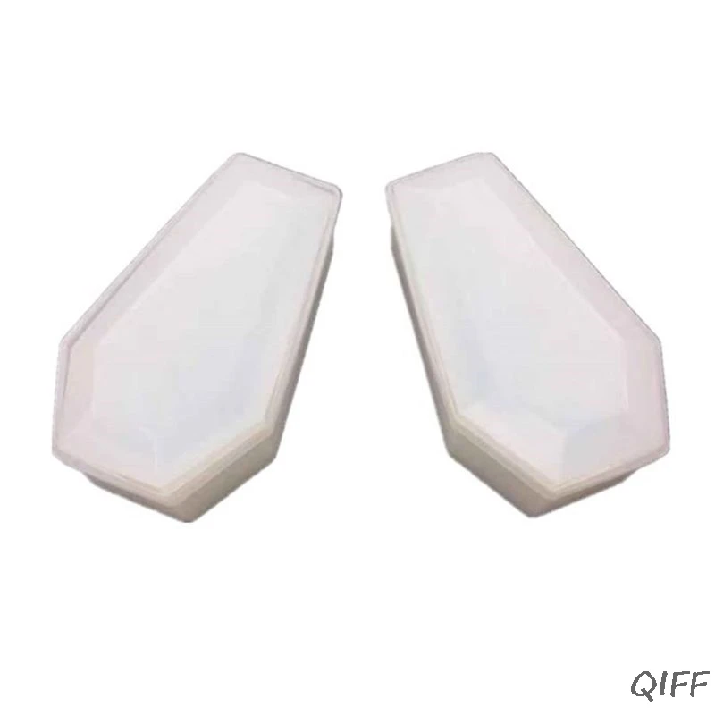 

DIY Crystal Epoxy Mold Storage Box Molds Dark Vampire Coffin High Mirror Crafts Making Mould
