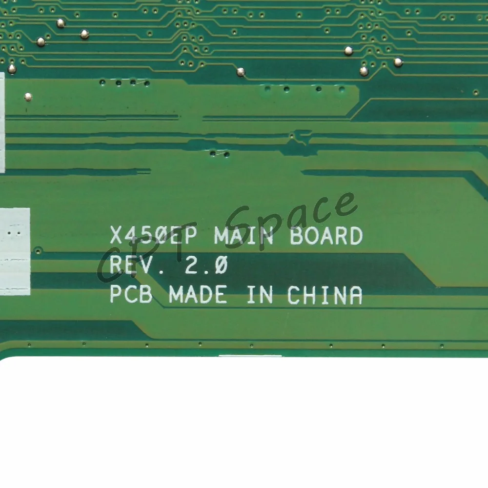 X450EP материнская плата rev 2,0 для Asus X450EA X450E X452EA X452E A452E A4-5100 материнская плата с процессором для ноутбука тестирование