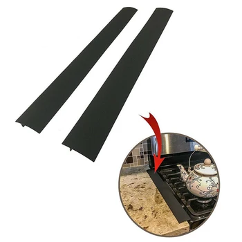 

21 Inch/25 Inch Kitchen Stove Counter Cover T-shaped Strip Waterproof Silicone Stove GapCaulk Tape Filler Tool Adhesives Sealers