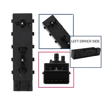 

LH Driver 8-Way Power Seat Control Switch Left 12451497 For GMC 5.3L 06-14 Durable And Practical