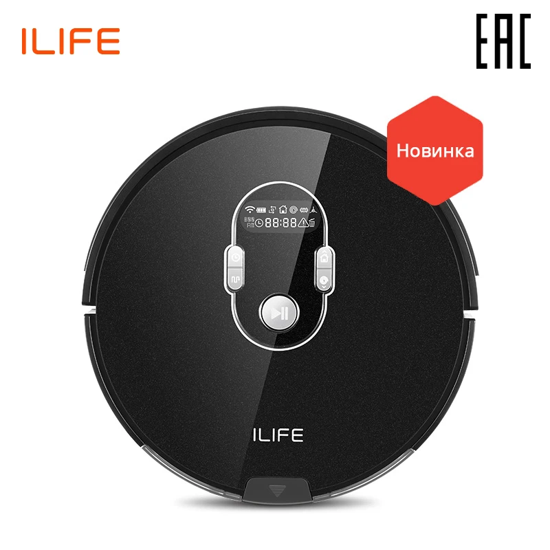 Najtaniej Odkurzacz robot ILIFE A7 sterowanie przez WiFi (150 min za jedno ładowanie, 76mm)