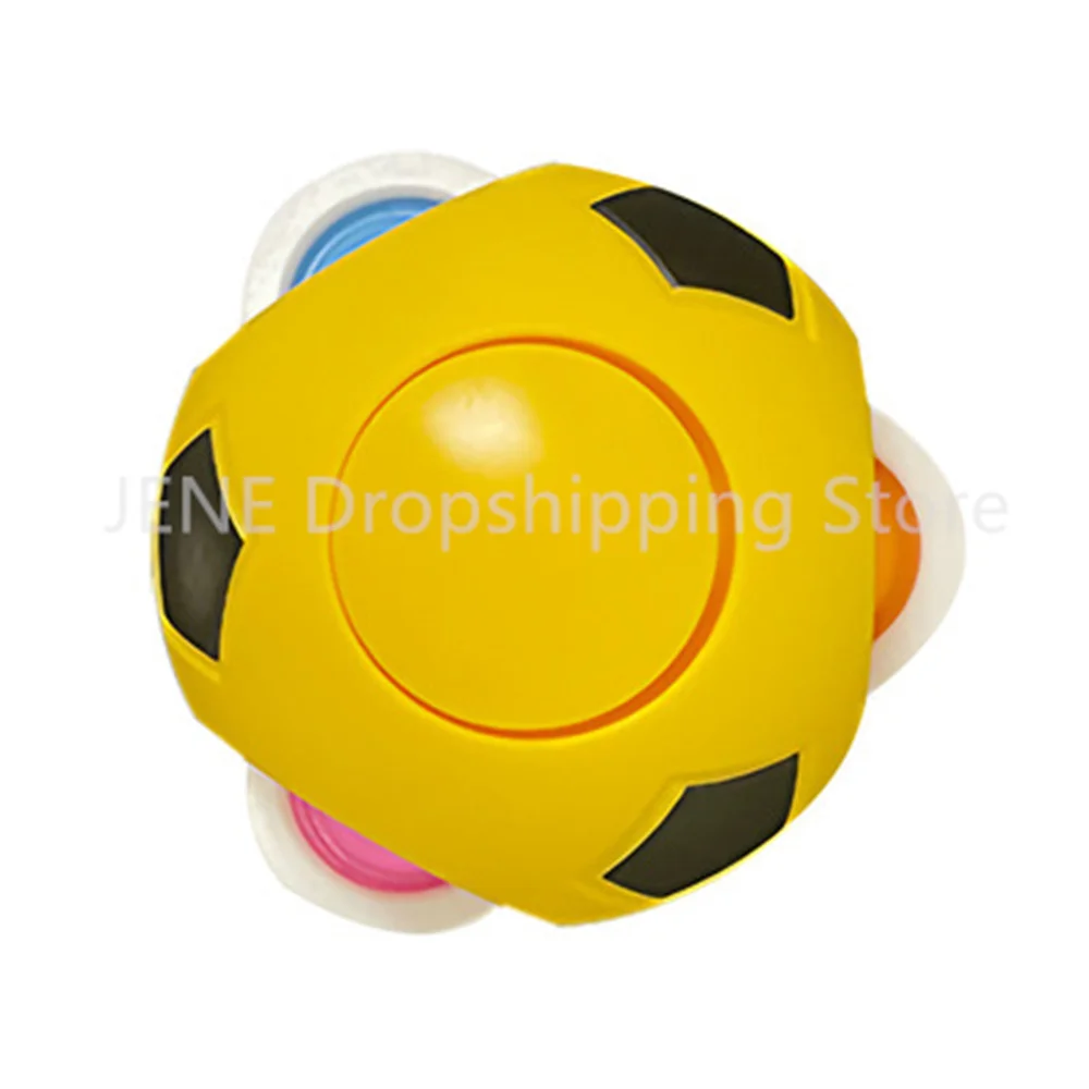 2 In 1 Simple Dimple Rotating Pop Ball Football Bubble Gyro Cube Sensory Toy Push Popper Soccer Spinner Fidget Toys Gags Practical Jokes Aliexpress