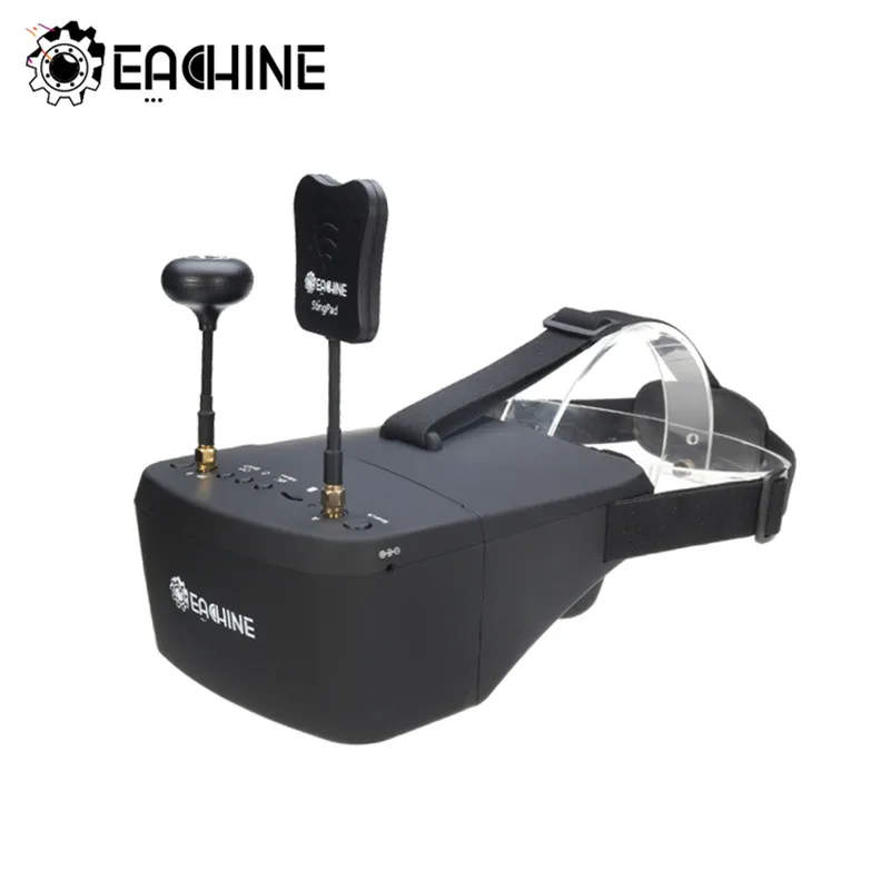 В наличии! Eachine EV800D 5.8G 40CH 5 Inch 800*480 Видеогарнитура HD DVR Разнообразие Очков FPV Системы