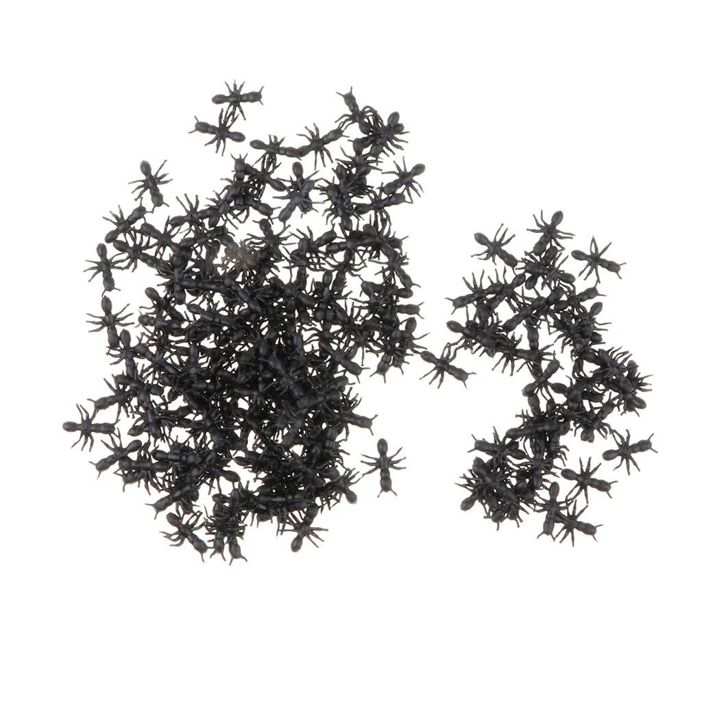 200Pcs Plastic Ants Social Insect Toys Science Home Decor Party Favors
