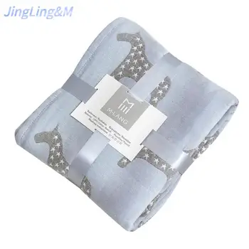 

Covering Blanket, 4-layer Cotton Gauze Towel Blanket, Multifunctional Air-conditioning Blanket, Lunch Break Blanket, Bed blanket