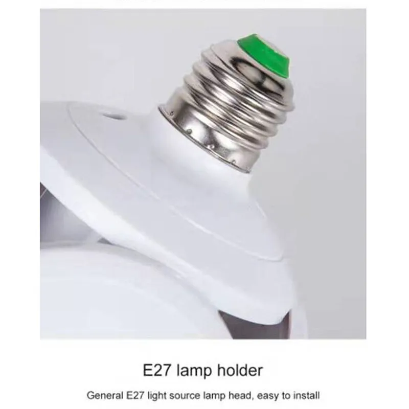 LED Folding Football UFO Bulb High Brightness 30W Night Light for Indoors School Warehouse Lighting Lanterna 40DEC0606