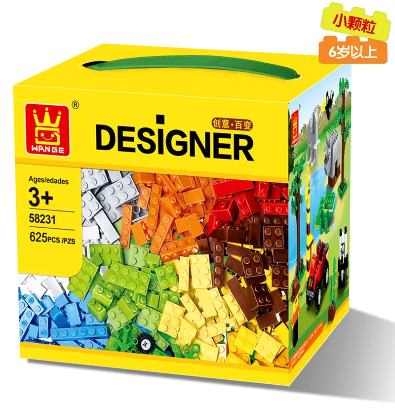 

625pcs Wange 58231 Designer Series Assemble Building Blocks Creative Figures Model Bricks Toys Compatible All Brand Kids Gifts