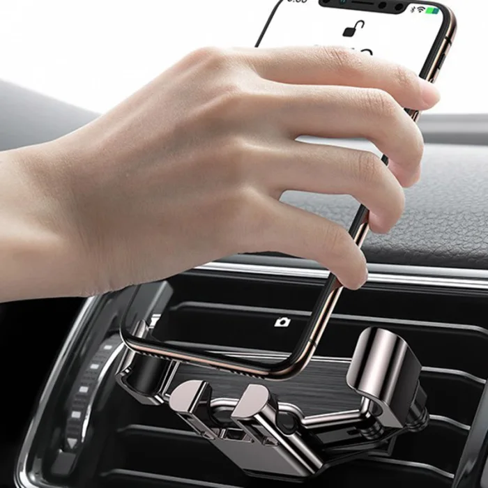 Автомобильный держатель для сотового телефона Air Vent клип держатель телефона сплав универсальный для смартфона авто автомобиль TD326