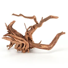Madera Natural de tronco de árbol para acuario, decoración de pecera, pecera, planta de madera