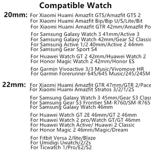 Image 5 - Ktab Lưới Vòng Vòng Tay Dây Đeo Cho Đồng Hồ Huawei Watch GT 2 Ban Nhạc Samsung Galaxy Dây 46Mm/Galaxy Đồng Hồ 3 45Mm Dây Đeo Thép Không Gỉ
