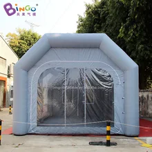 На заказ 9X5X4 метров надувная покрасочная будка/гигантский надувной автомобиль гараж/покрасочная будка игрушечные палатки