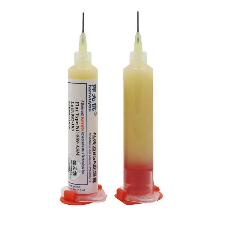 

1/5/10pcs/lot 559 10cc Flux Paste High Quality Soldering Paste NC-559- BGA Grease for Welding Work Solder Oil Flux+Needl