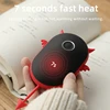 4000mAh 5V Cute USB Rechargeable LED Electric Hand Warmer Heater Travel Handy Long-Life Mini Pocket Warmer Home Warming Product ► Photo 2/6