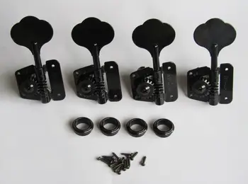 

Left Handed Wilkinson Bass Tuners Lefty Tuning Keys for P Bass J Bass Black