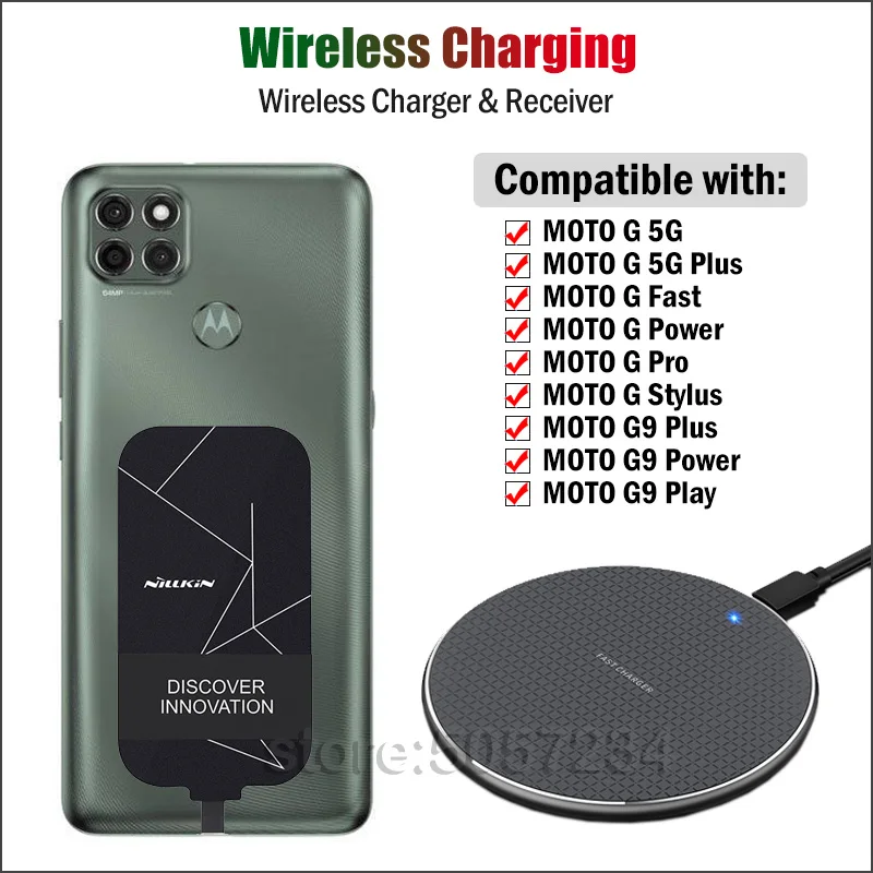 Fast Charging Motorola Moto G8 Power Wireless Charging G9 Power