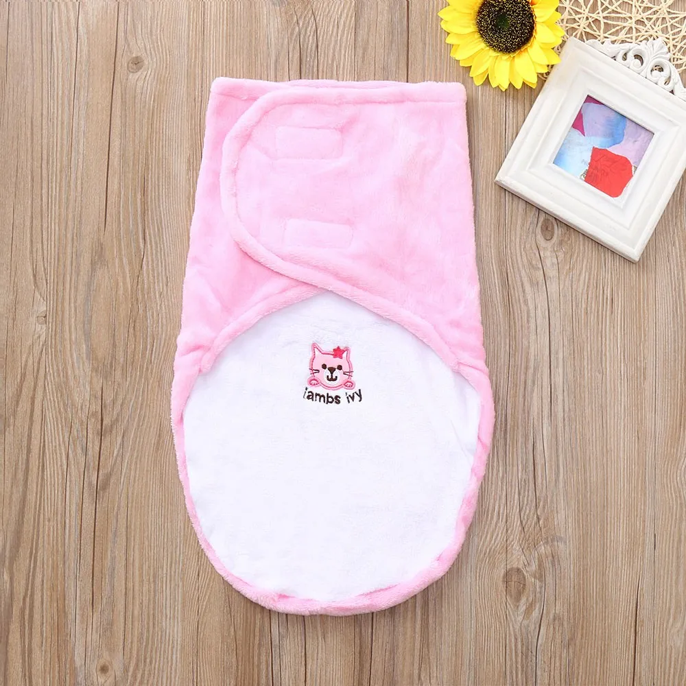 Autumn Winter New ArrivalNewborn Infant Baby Toddler Swaddle Soft Sleeping Blanket Wrap Sleeping Bag