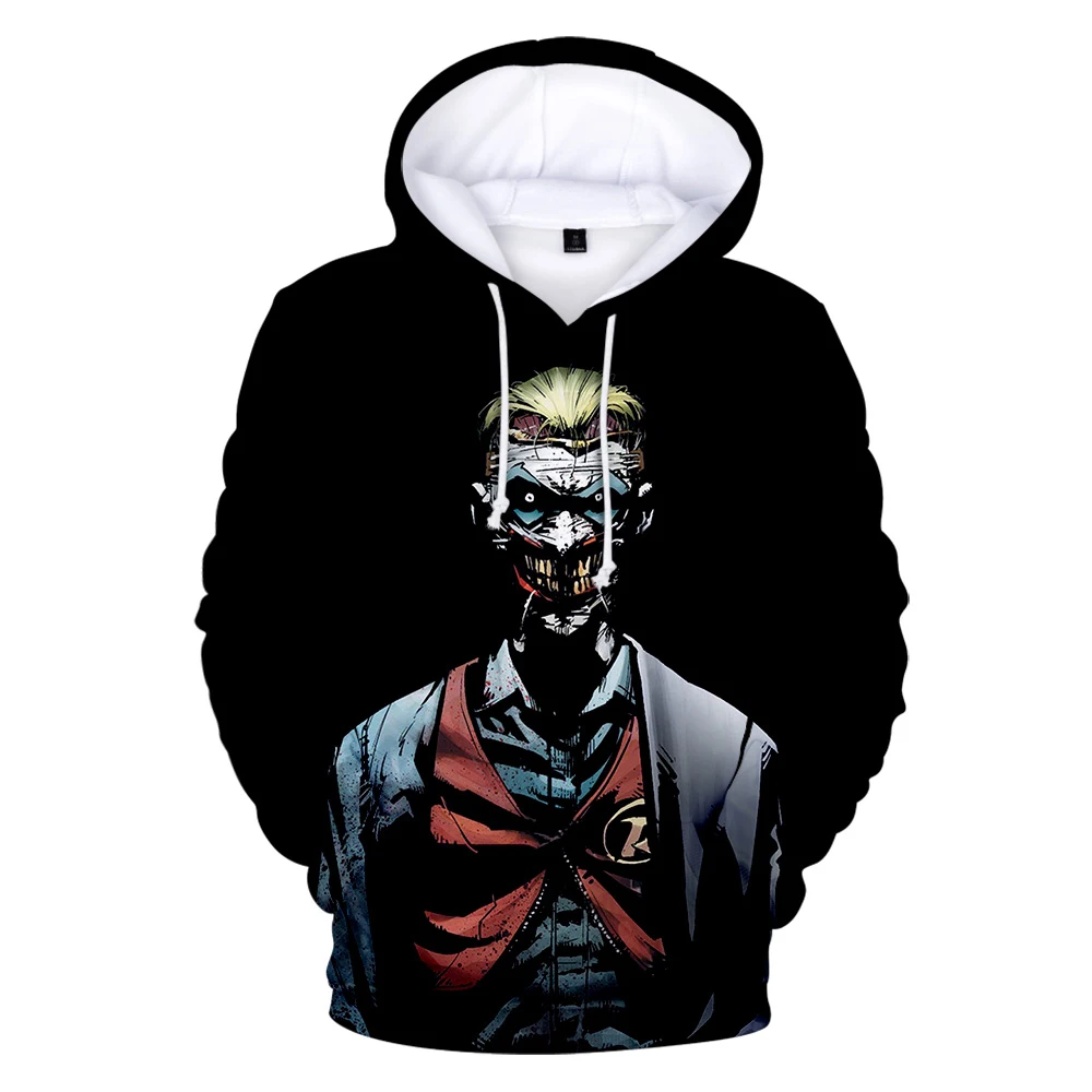 Новинка haha joker 3D Kpop Толстовка с принтом толстовки для мужчин/wo мужские осенние уличные толстовки свитшот для пар