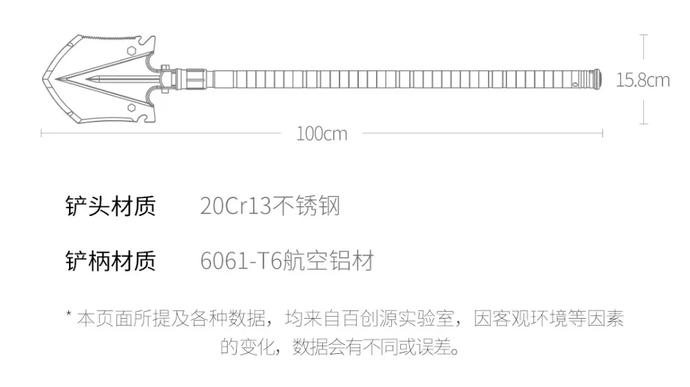 Xiaomi Mijia Nextool Multifunctional shovel  (23)