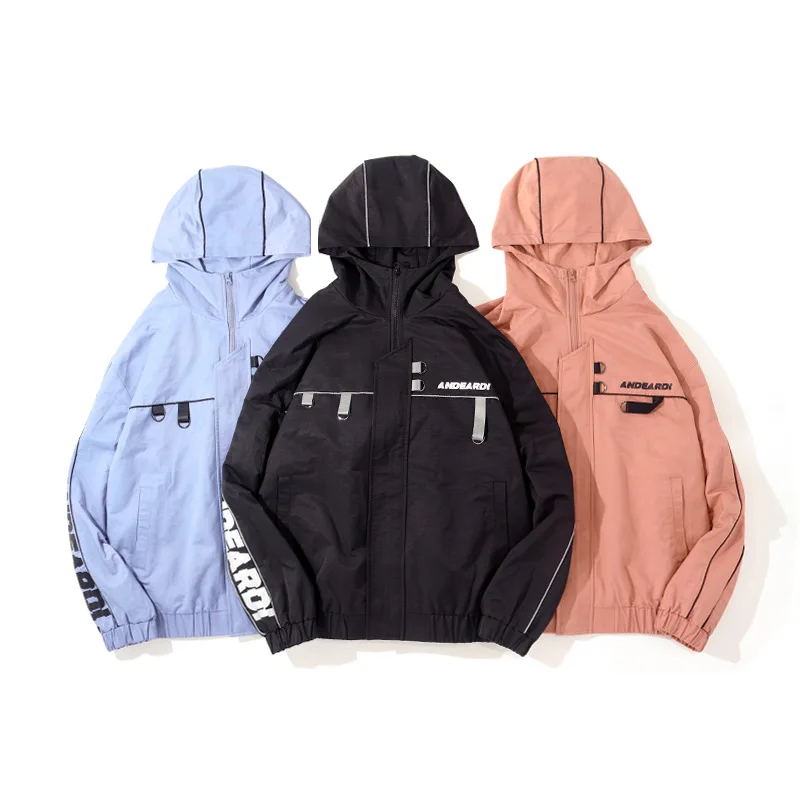 

2019 Autumn New Style Japanese-style Popular Brand Loose-Fit Sports Casual Coat Jacket