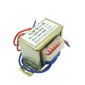 

EI57-20W type power transformer 20W/VA 220V to 110V AC 110V 0.18A isolation transformer