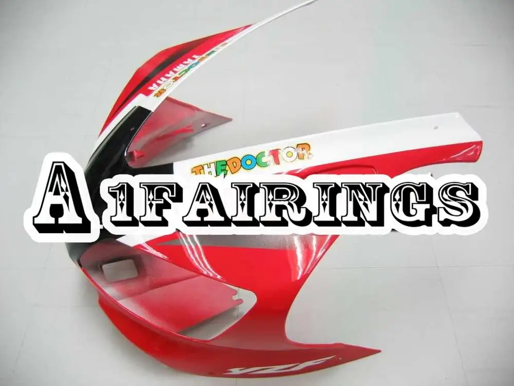 Белый красный обтекатели комплект для 1998 1999 98 99 R1 YZF1000 Yamaha Sportbike Кузов ABS инъекции пластиковые фитинги корпуса Carenes