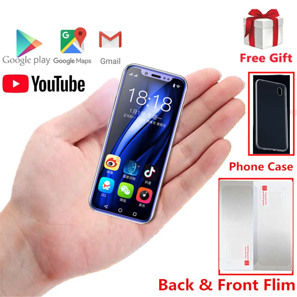 K TOUCH I9S Super Mini 4G смартфон 16 Гб/32 ГБ/64 Гб rom Android celular wifi Google Play Face ID маленький