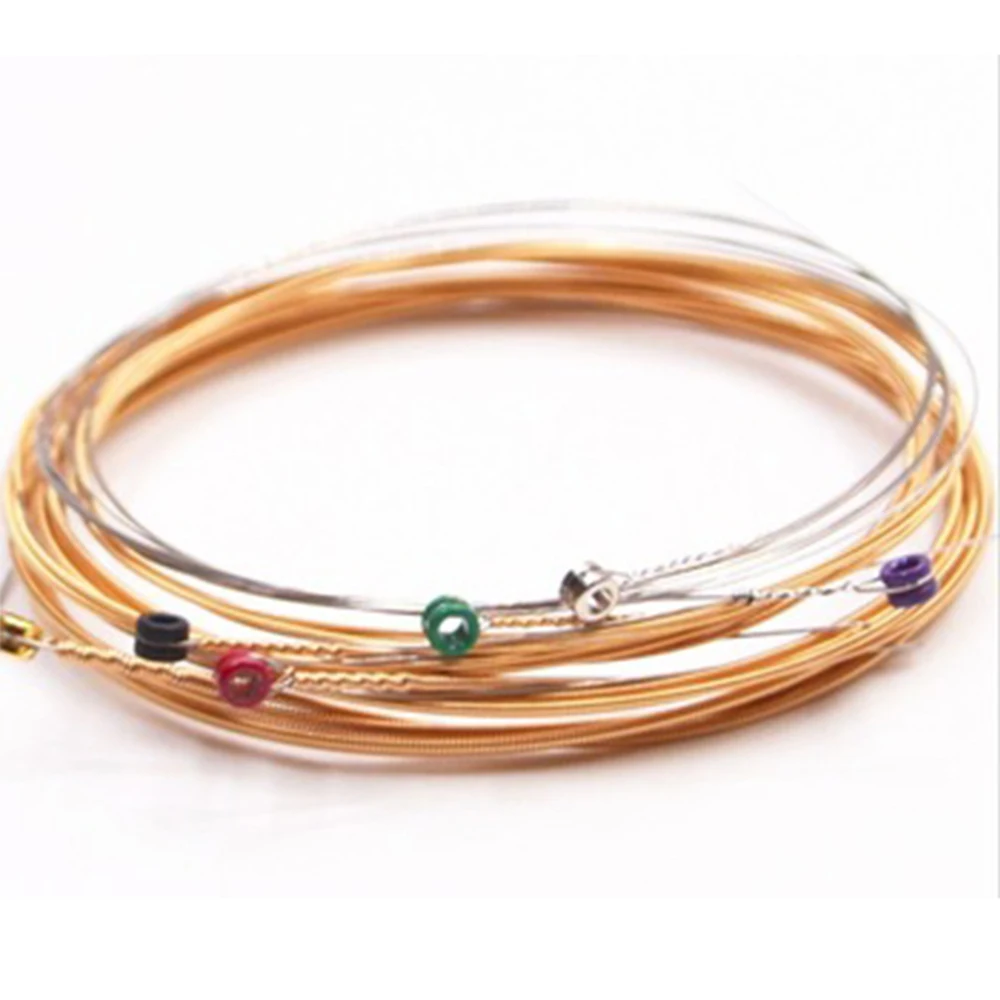 GS9200 acoustic 012 New 6 or 12 Guitar string electric Acoustic Classical musical Stringed instruments guitarras oem Rose guitar parts& accessories - Цвет: GS9200 acoustic 012
