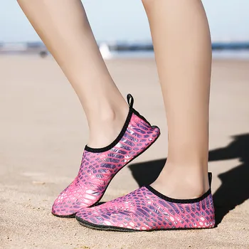 

Outdoor Couple's Quick Dry Aqua Lightweight Water Breathable Shoes Socks Flats Beach Swim Water Shoes Кросовки#C