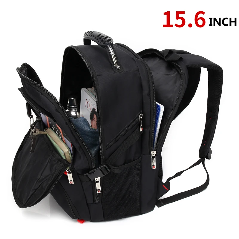 Многофункциональная большая емкость Мужская сумка модная дорожная usb зарядка Водонепроницаемая Противоугонная 15,6 дюймов 17 дюймов ноутбук рюкзак для мужчин